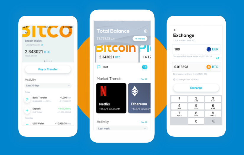 Platio Crypto Banking Application screenshot 3